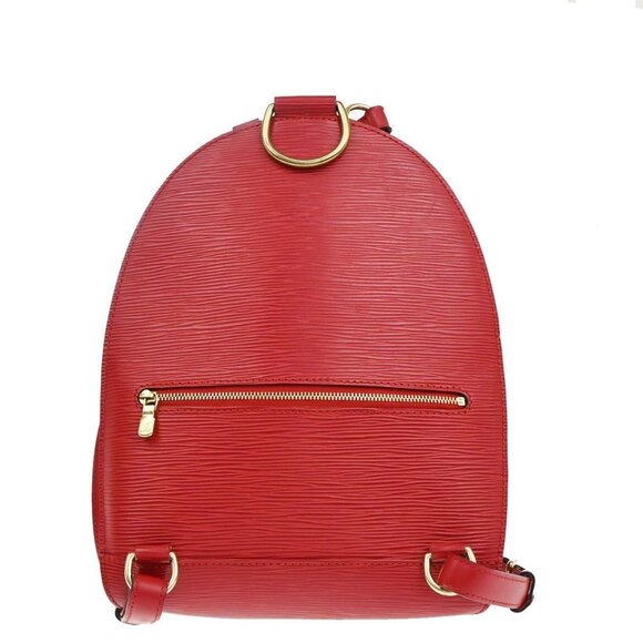 LOUIS VUITTON LV Mabion Backpack Bag Epi Leather Red France M52237 85EF384 - Picture 15 of 16